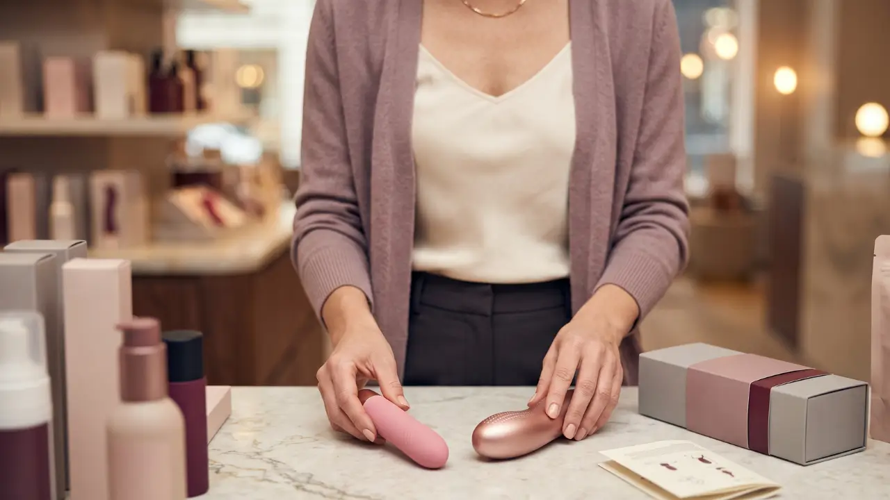 mulher pensando em como escolher um vibrador 