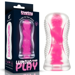 Masturbador 6.0’’ Lumino Play – Pink Glow Lumino