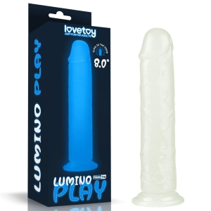 Pênis Fosforescente 20cm. Lumino Play Dildo