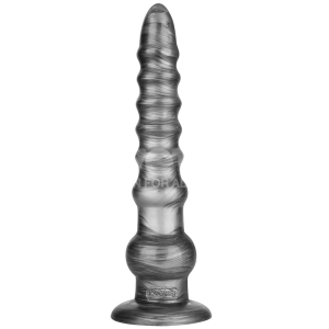 Vibrador flexível 32,3×7,3 cm com ventoza e 10 modos de vibração – 12.5″