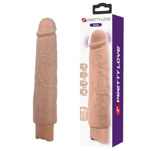 Prótese Realístico com Vibrador – Soren Bege – 22 x 4,3 cm
