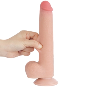 Pênis Realístico 20×3,7 cm 9.0″ – Sliding Skin Dual Layer Dong Flesh