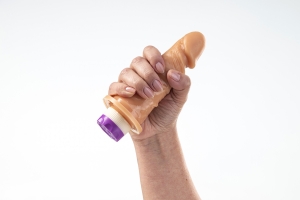 Pênis Realístico Com Vibro – 14cm X 4cm