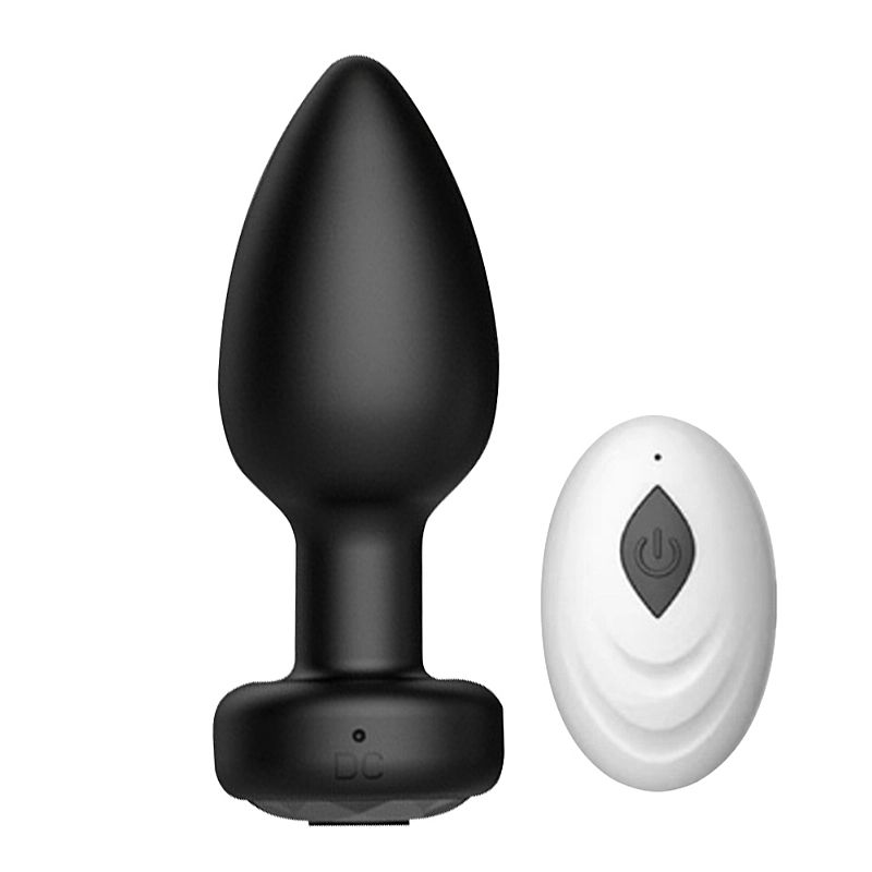 Plug Anal com Vibro / Controle Remoto Aiko 2