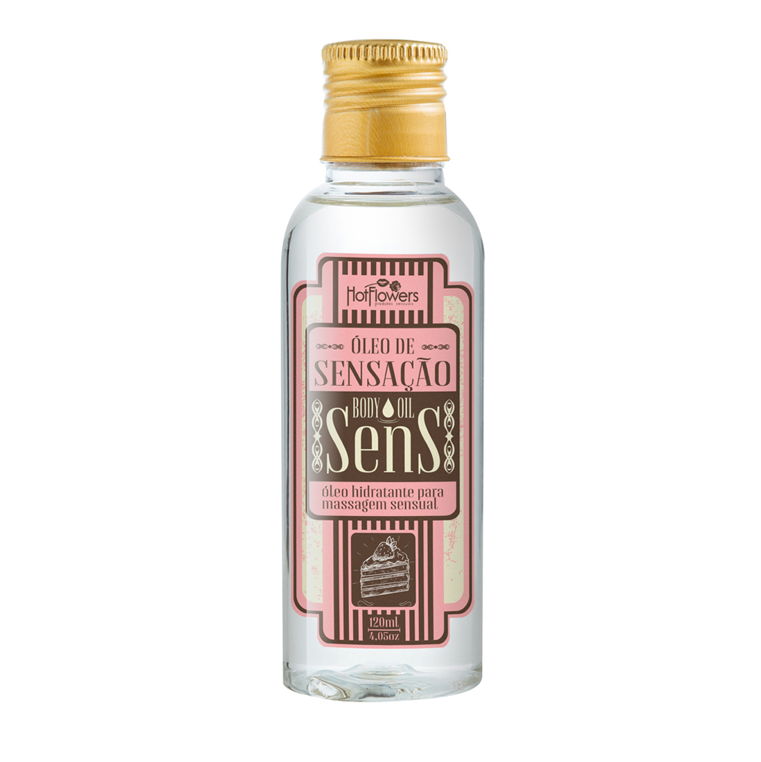 Óleo para Massagem de Sensação – Óleo de Coco – 120ml